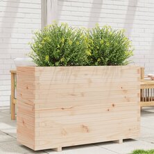 Plantenbak 110x40x72,5 cm massief grenenhout