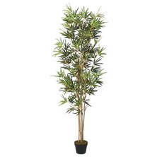 Kunstplant bamboe 1104 bladeren 180 cm groen