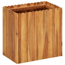 Plantenbak verhoogd 50x30x50 cm massief acaciahout