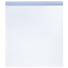 Raamfolie statisch mat transparant grijs 45 x 1000 cm PVC