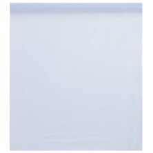 Raamfolie statisch mat transparant wit 45x1000 cm PVC