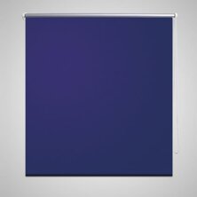 Rolgordijn verduisterend 140 x 175 cm marineblauw