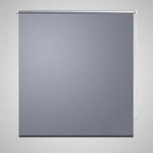 Rolgordijn verduisterend 160x175 cm grijs