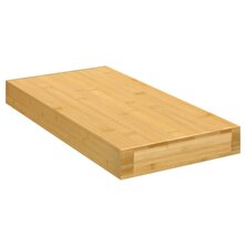 Wandschap 40x20x4 cm bamboe