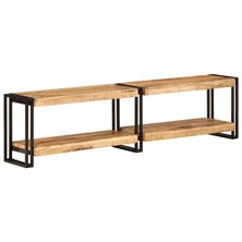 Tv-meubel 160x30x40 cm massief mangohout