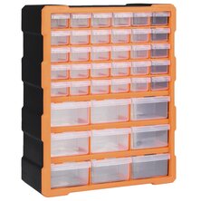 Organiser met 39 lades 38x16x47 cm