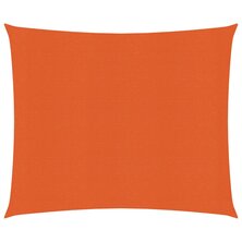 Zonnezeil 160 g/m&sup2; 2x2,5 m HDPE oranje