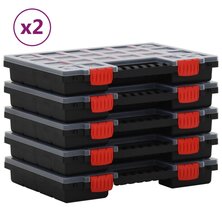 Assortimentsdozen 10 st 34,5x25x5 cm polypropeen