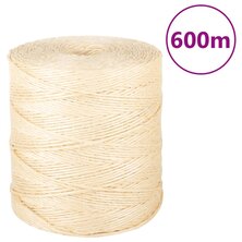 Touw 2 mm 600 m 100% sisal