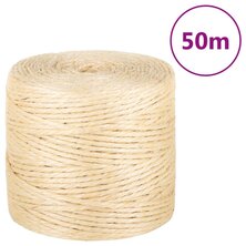 Touw 4 mm 50 m 100% sisal