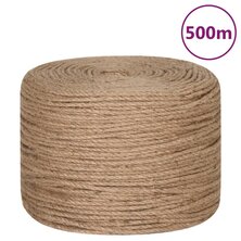 Touw 100% jute 6 mm 500 m