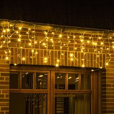 HI Lichtgordijn ijspegel met 400 LED&apos;s