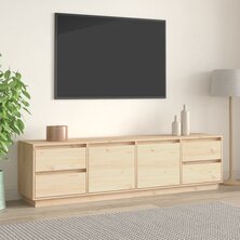 Tv-meubel 176x37x47,5 cm massief grenenhout