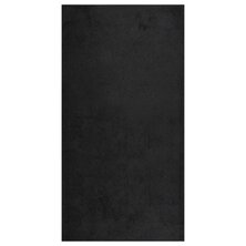 Vloerkleed shaggy hoogpolig 80x150 cm zwart