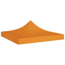 Partytentdak 270 g/m&sup2; 3x3 m oranje