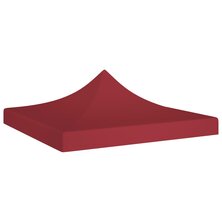 Partytentdak 270 g/m&sup2; 3x3 m bordeauxrood