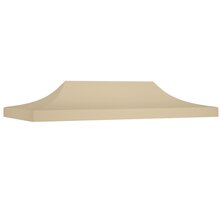 Partytentdak 270 g/m&sup2; 6x3 m beige 