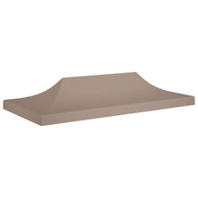 Partytentdak 270 g/m&sup2; 6x3 m taupe