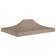 Partytentdak 270 g/m&sup2; 4x3 m taupe