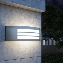 Tuinwandlamp roestvrij staal