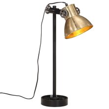 Bureaulamp 25 W E27 15x15x55 cm antiek messing