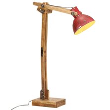 Vloerlamp 25 W E27 33x25x130-150 cm verweerd rood