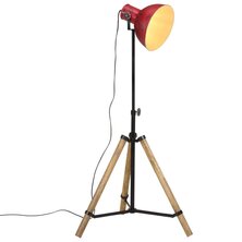 Vloerlamp 25 W E27 75x75x90-150 cm verweerd rood