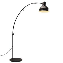 Vloerlamp 25 W E27 150 cm zwart