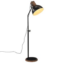 Vloerlamp 25 W E27 30x30x100-150 cm zwart