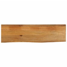 Tafelblad met natuurlijke rand 110x20x2,5 cm massief mangohout