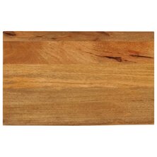 Tafelblad met natuurlijke rand 60x30x2,5 cm massief mangohout