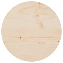 Tafelblad &Oslash;30x2,5 cm massief grenenhout