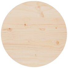 Tafelblad &Oslash;40x2,5 cm massief grenenhout