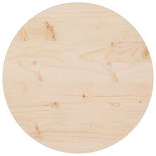 Tafelblad &Oslash;50x2,5 cm massief grenenhout