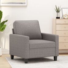 Fauteuil 60 cm stof taupe