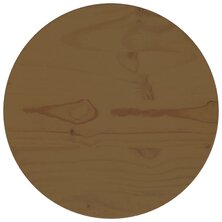 Tafelblad &Oslash;30x2,5 cm massief grenenhout bruin