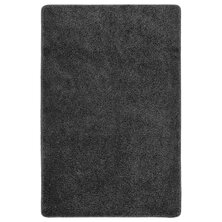 Vloerkleed shaggy anti-slip 200x290 cm donkergrijs