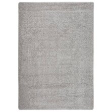 Vloerkleed shaggy anti-slip 160x230 cm lichtgrijs