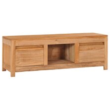 Tv-meubel 100x30x35 cm massief teakhout