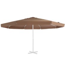 Vervangingsdoek voor parasol 500 cm zandkleurig