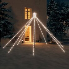 Kerstboomverlichting 576 LED&apos;s binnen/buiten 3,6 m koudwit