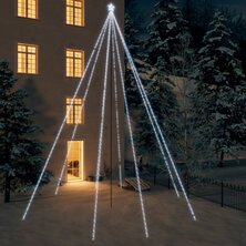 Kerstboomverlichting 1300 LED&apos;s binnen/buiten 8 m koudwit