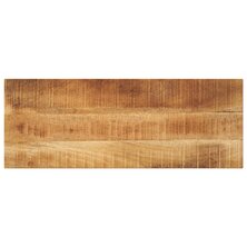 Tafelblad rechthoekig 70x20x3,8 cm massief ruw mangohout