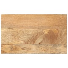 Tafelblad rechthoekig 60x20x2,5 cm massief mangohout