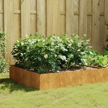 Plantenbak verhoogd 100x100x41 cm cortenstaal