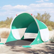 Strandtent pop-up waterdicht zeegroen