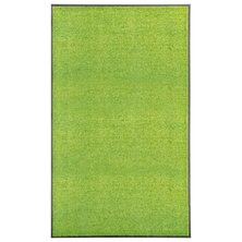 Deurmat wasbaar 90x150 cm groen