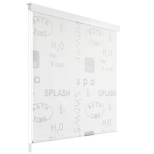 Rolgordijn voor douche 100x240 cm splash