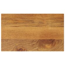 Tafelblad rechthoekig 50x30x2,5 cm massief mangohout