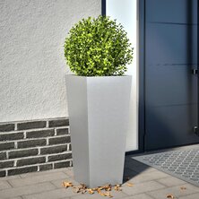 Plantenbak 35x35x75 cm gegalvaniseerd staal